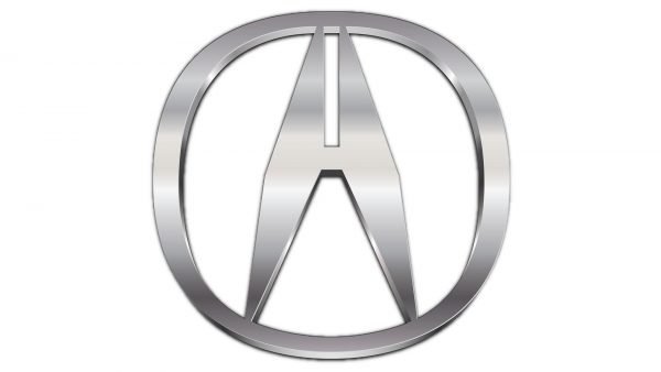 acura logo white